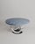 Round Pink Marble and Bronze Lilly Dining Table by Esther Knopfler For Sale - Image 9 of 15