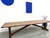 Large Refectory Table in Pine and Beech with X-Shaped Base, 1970s For Sale - Image 11 of 18