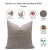 Fabdivine Thick Linen Cushion Cover 14x20 Inch Modern Home Accent- Ratan Bel For Sale - Image 4 of 4