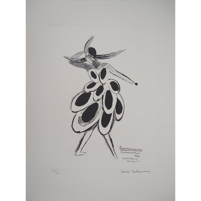 After Sonia Delaunay, Abstract Composition, 1994, Lithograph, Set of 4 For Sale - Image 16 of 18