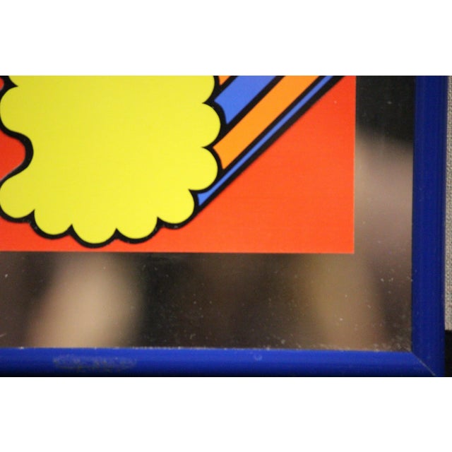 "White Smoke, Red Sky" Pop Art Print For Sale - Image 4 of 5