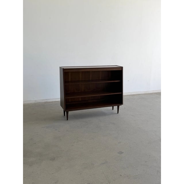 Mid-Century Modern Mid Century Modern Angled Bookcase For Sale - Image 3 of 16