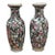 A Pair of 1920s Large Chinese Famille Noire Porcelain Vase For Sale