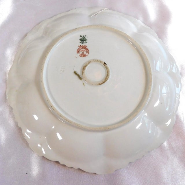 1940s 1940s Mz Austria Royal Innsbruck Vienna Serving Platter For Sale - Image 5 of 6