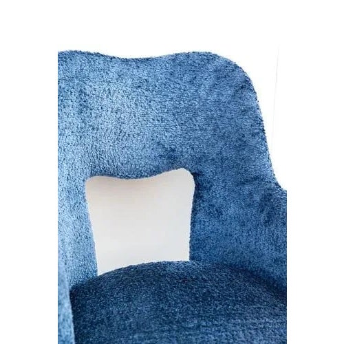 Wood Set of Wood and Bouclé Armchairs, 1950s For Sale - Image 7 of 9