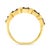 Grace her hand with this dazzling 5 stone band ring, crafted from the finest .925 sterling silver. This gorgeous piece is...