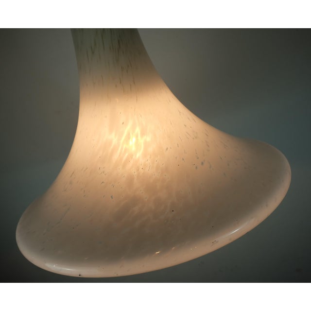 Mid-Century Modern Large Vintage Pendant Light from Glashütte Limburg, 1970s For Sale - Image 3 of 11