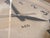 A wall clock by aeg in its original retro green paint, never repainted. The body and the cream dial have developed a deep,...