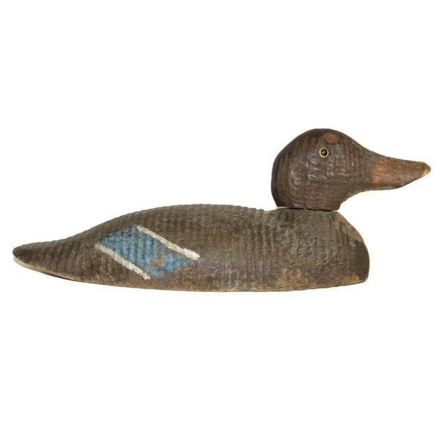 Antique Folk Art Duck Decoy For Sale - Image 12 of 12