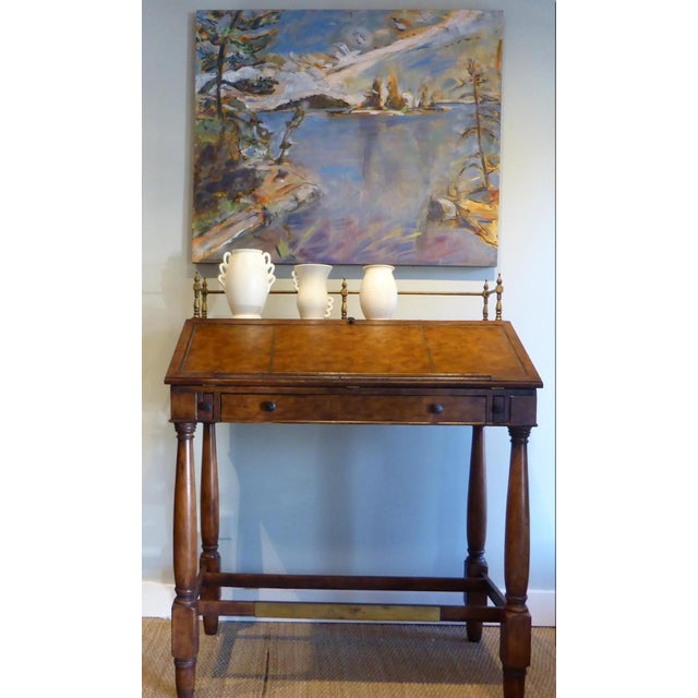 Thomasville 1980s Ernest Hemingway Thomasville Stand Desk For Sale - Image 4 of 4