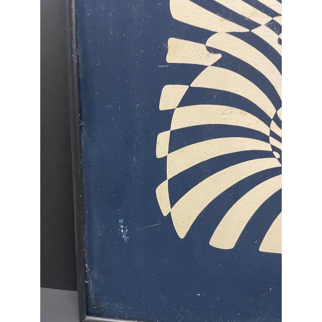Victor Vasarely Victor Vasarely Zebras Op Art Serigraph For Sale - Image 4 of 6