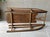 Wood Circa 1920 Solid Hickory Wood & Metal Transport Sled With Moveable Pull Handle For Sale - Image 7 of 18