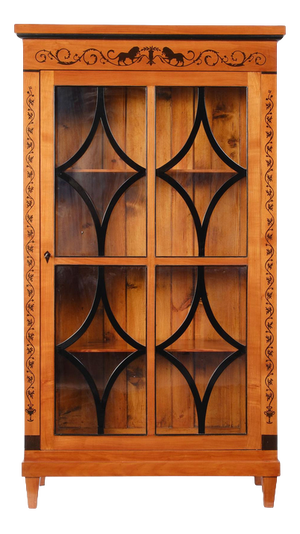 Biedermeier II Corner Display Cabinet, Rhineland, 1890