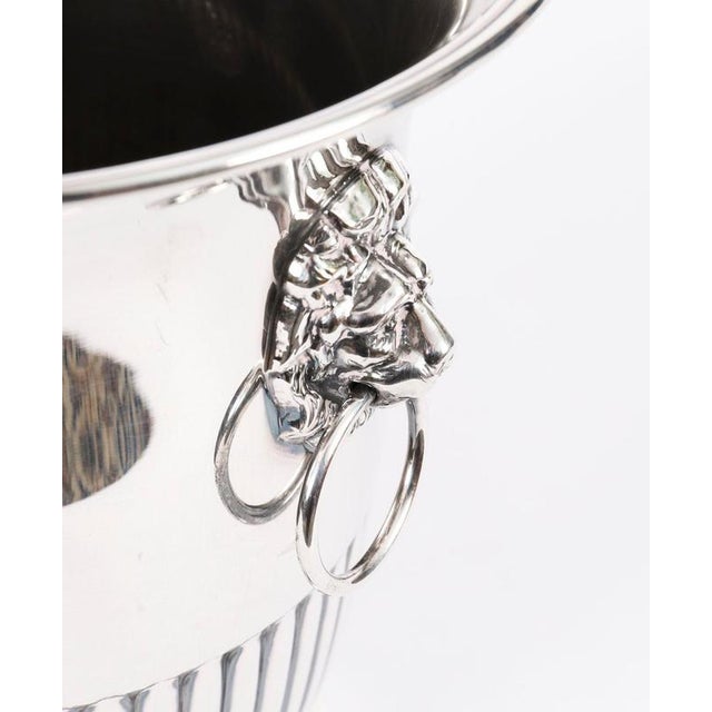 Antique Regency Revival Silver-Plated Cooler, Late 19th Century For Sale - Image 6 of 15