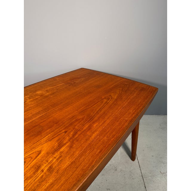 Wood Danish Teak Table, 1970s For Sale - Image 7 of 18