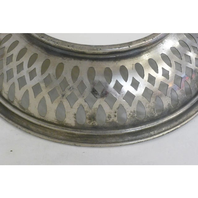 Late 19th Century Earthenware & Metal Bread Basket by Max Dannhorn, 1890s For Sale - Image 4 of 13