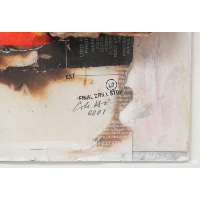 1970s Guido Coletti, Facades, 1975, Mixed Media For Sale - Image 5 of 7