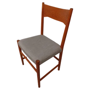 Danish City Hall Oak Dining Chair by Hans J. Wegner, 1940s