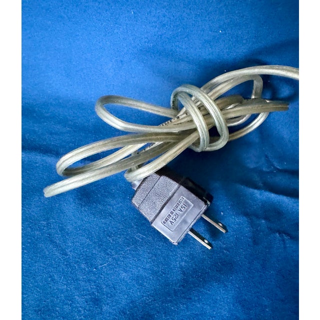 Metal Vintage Brilliant Cut French Bronze and Crystal Table Lamp For Sale - Image 7 of 8