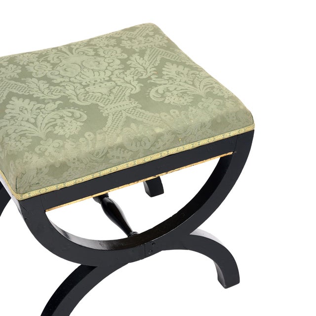 Wood Pair of Stools, Vintage French, Circa 1930s For Sale - Image 7 of 9