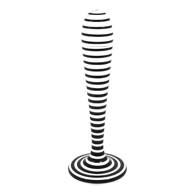 Rare Guido Venturini "Lingam" Vase/Sculpture by Alessi For Sale