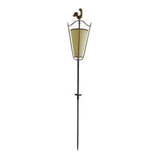 Jacques Adnet Attributed Wall Torchiere For Sale