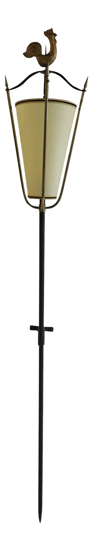 Jacques Adnet Attributed Wall Torchiere