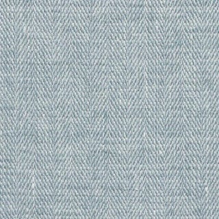 Schumacher Hallingdal Fabric in Sky For Sale