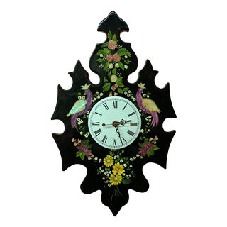 Vintage Handmade Wall Clock, 1960s For Sale