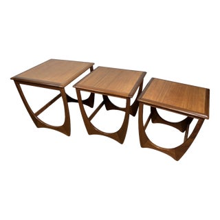 Mid- Century Teak Nest of Tables from G Plan, 1960, Set of 3 For Sale
