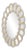 Vintage Venetian Oval Shaped Mirror, 1960 For Sale