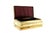 Metal Jewelry Box in Gold-Plated Silver with Engraved Plant Motifs For Sale - Image 7 of 9
