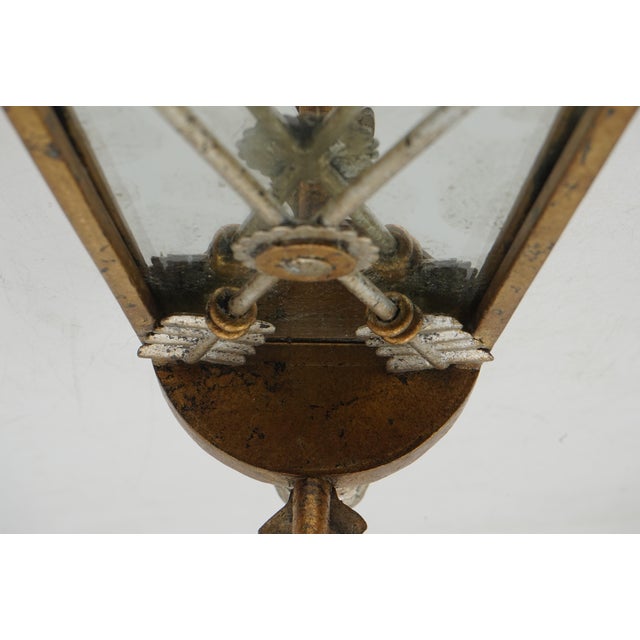 Pair of Neoclassical Mirrored Electrified Wall Sconces For Sale - Image 9 of 12