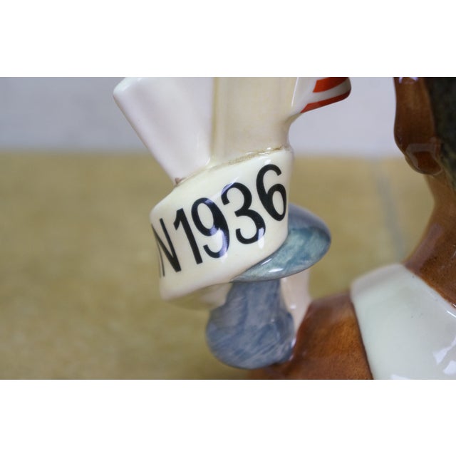 Brown 1990s Royal Doulton Jesse Owens Olympic Track & Field Toby Character Jug For Sale - Image 8 of 13