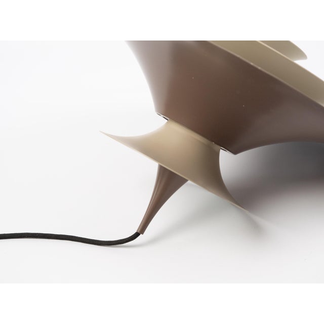 Vintage Aluminum Radius Pendant Lamp by Erik Balslev for Fog and Mørup, 1977 For Sale - Image 9 of 13
