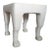 Late 20th Century Four-Legged Plaster Occasional Table Attributed to John Dickinson For Sale