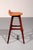 Modern Danish Model Od-61 Bar Stool in Leather and Wood by Erik Buch for Oddense Furniture Factory, 1960 For Sale - Image 9 of 13