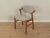 A classic desk chair by Schou Andersen from the 1950s with a teak frame. The chair has been reupholstered and covered in a...