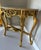 Beige French Style Console Table – Beige Marble Top For Sale - Image 8 of 9