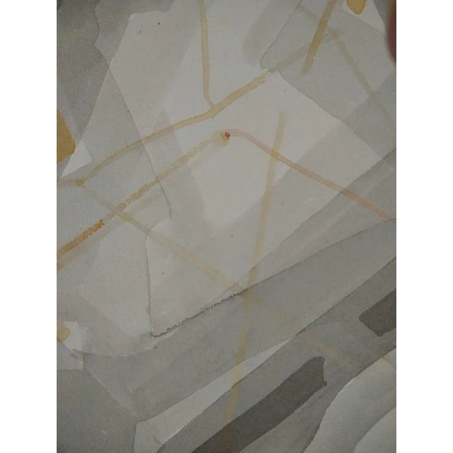 Joan Vilacasas, Untitled, 1963, Watercolor on Paper, in Flawless conditions. Designed 1960 to 1969 This piece has an...