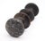 Mid 20th Century Antique Arts & Crafts Hammered Bronze Passage Door Knob Set For Sale - Image 5 of 5