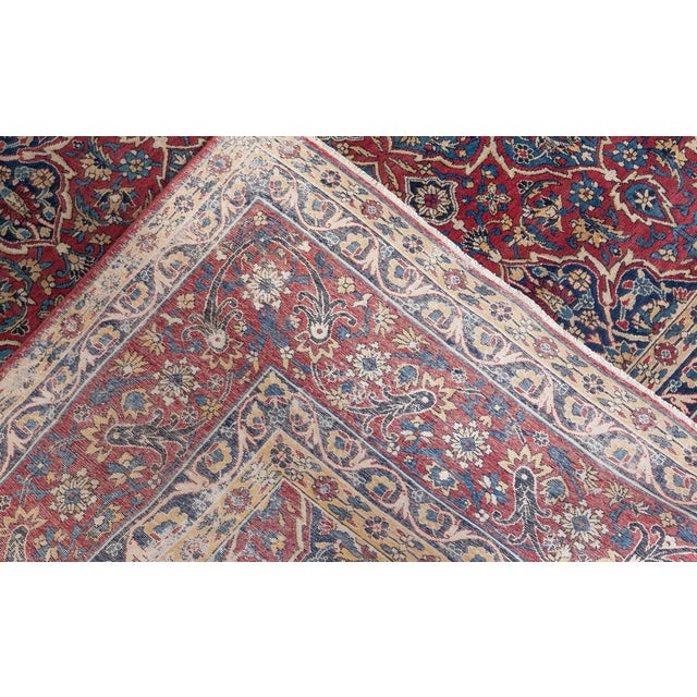 Persian Persian Kirman Rug For Sale - Image 3 of 10