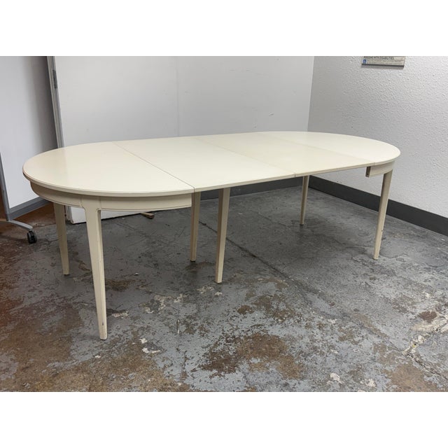 Carl Malmsten for Bodafors Herrgården Extension Dining Table, Mid 20 Century For Sale In San Francisco - Image 6 of 12