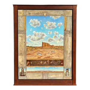 'Southwestern Mesa' by Millicent Tomkins, Woman Artist, Berkeley, San Francisco Museum of Art