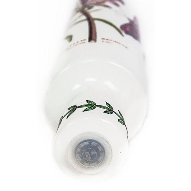 1990s Vintage Portmeirion Botanic Garden Ceramic Rolling Pin - Amaryllis Regine For Sale - Image 5 of 5