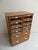 Vintage Dutch Shop Display Cabinet with Drawers, 1950s For Sale - Image 3 of 15