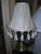 Metal 1970s Brass Urn Style Stiffel Table Lamp With Silk Tassels Shade For Sale - Image 7 of 7