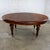 19th Century Antique William IV Style Mahogany Oval Dining Table W/Turned Legs & Casters For Sale - Image 4 of 17