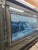 Contemporary Tony Harris “Heading Home” Large Framed Golf Print | Dramatic Blue-Toned Version in Ornate Frame For Sale - Image 3 of 8