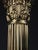 Gold Antique English Brass Corinthian Column Table Lamp, 1880 For Sale - Image 8 of 13